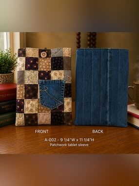 Handmade Sleeves for Tablets, eReaders, Books & Bibles